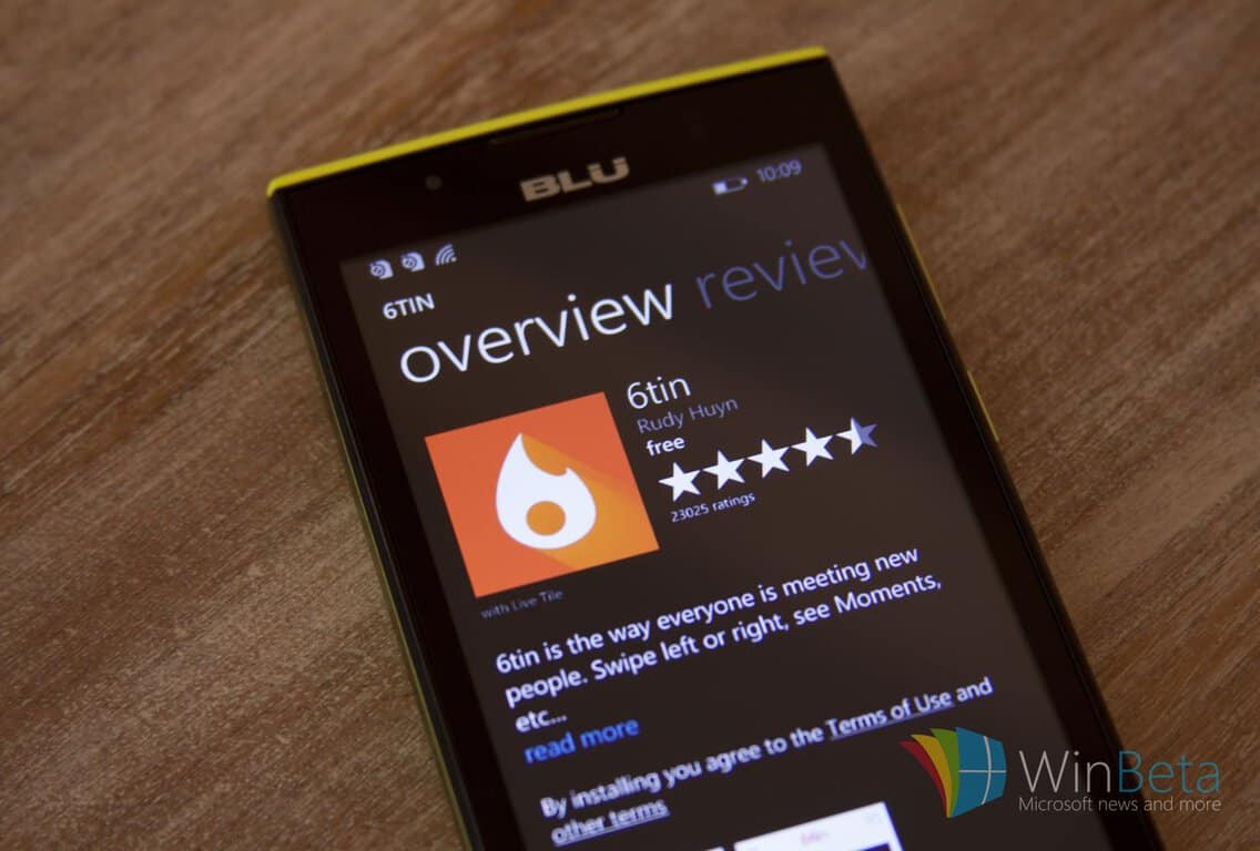 Dating app 6tin updates on Windows Phone - OnMSFT.com - September 24, 2015