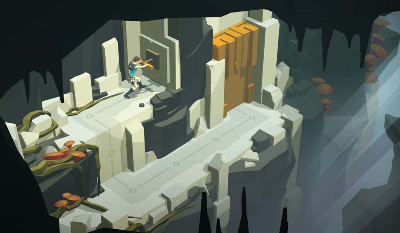 Check Out Lara Croft Go For Windows 10, A Fun Unique Puzzle Game - Laracroftgo1 Lara Croft GO for Windows