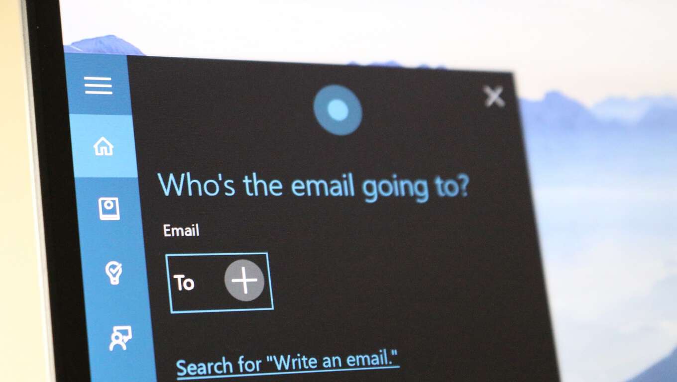 cortana email lead