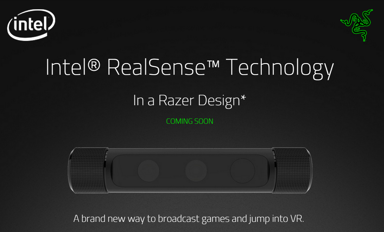 Razer working on consumer Intel RealSense based camera for VR and broadcasting - OnMSFT.com - August 19, 2015