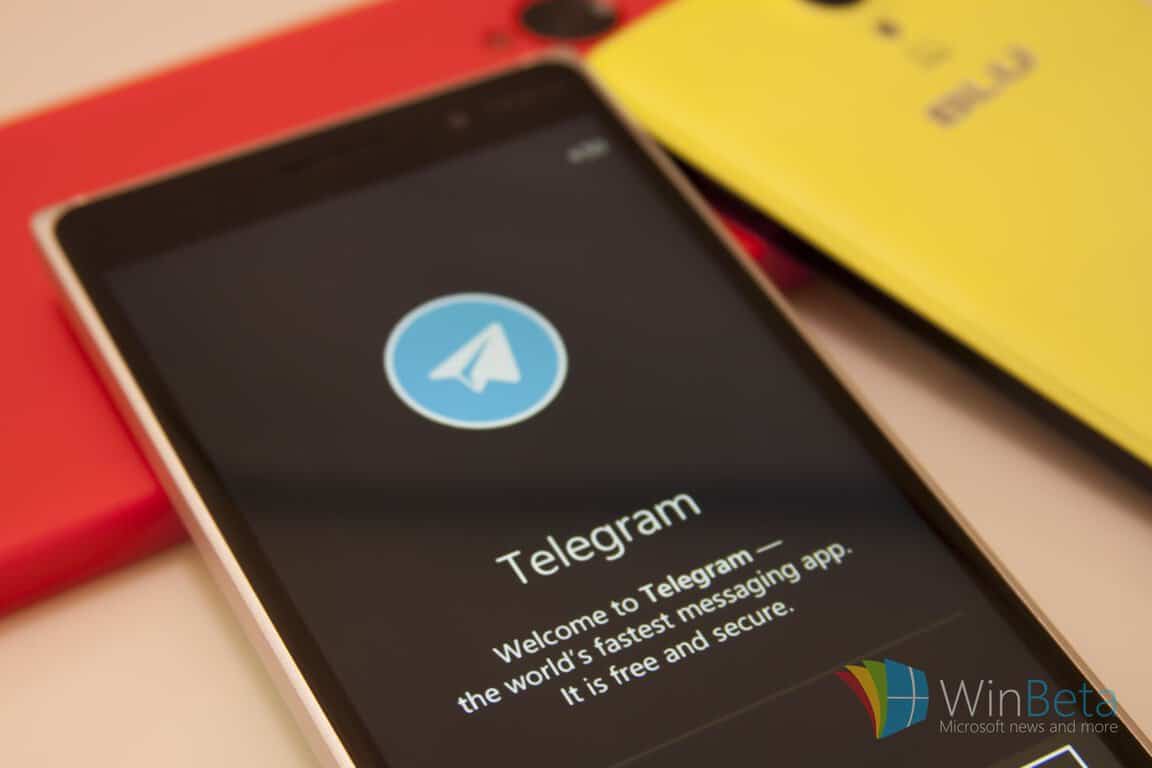 Telegram messenger on windows phone
