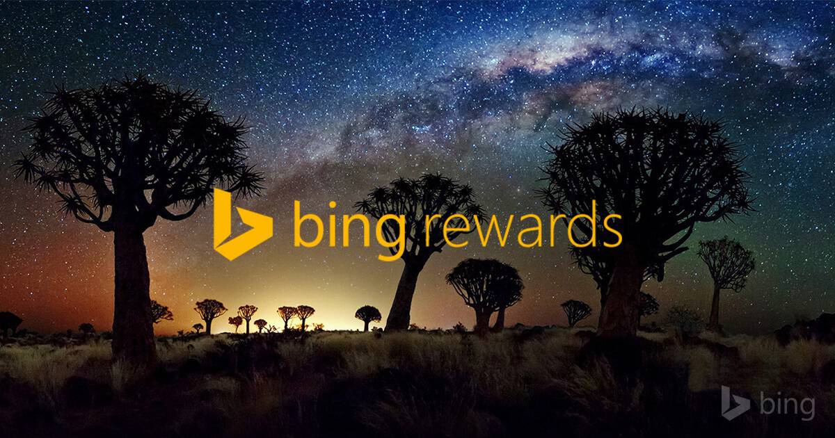 Using The Microsoft Edge Browser Can Earn You Extra Bing Rewards Credits - Bingrewards1 Using the Microsoft Edge browser can earn you extra Bing Rewards credits - OnMSFT.com - September 4, 2015