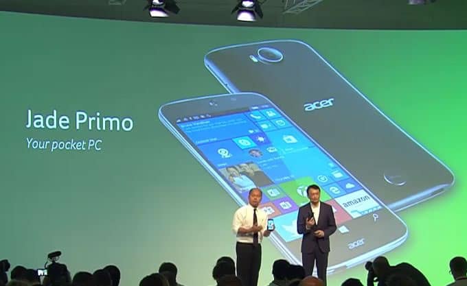 Hands-On Images Reveal A Little More Information About Acer Jade Primo - Acerjadeprimo R1 C1 Acer Jade Primo
