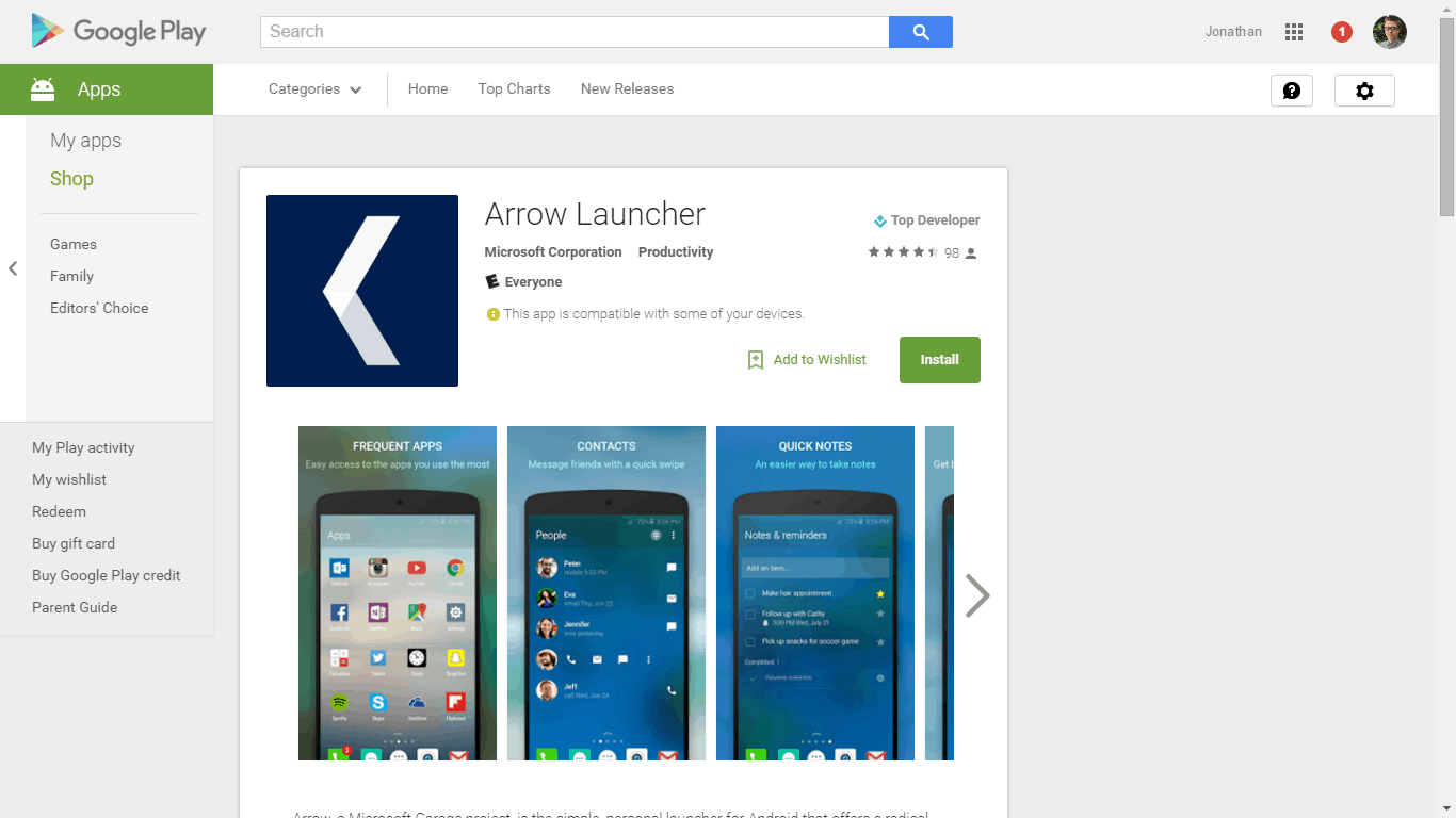 windows launcher for android windows launcher for android
