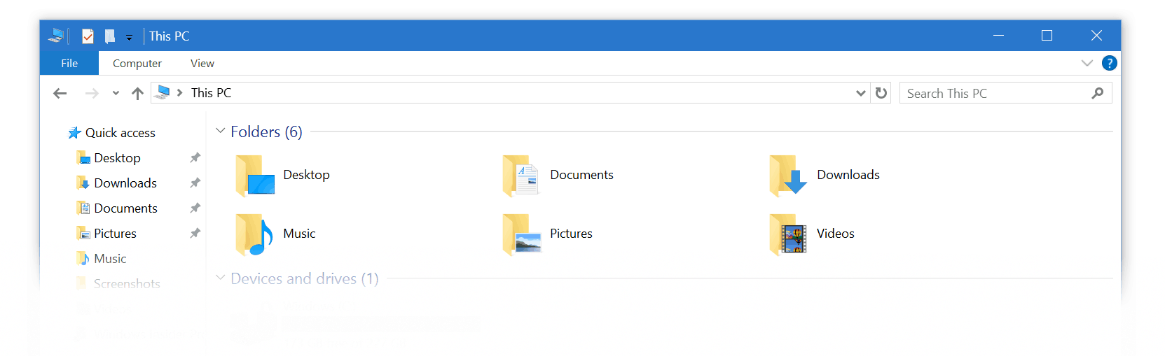 Сон windows 10. Windows 10 titlebar.