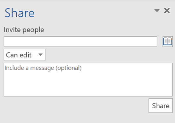 Microsoft Shows How Easy It Is To Co-Author Docs In Word 2016 - Word Co Authoring 2 Then, choose your teammates.