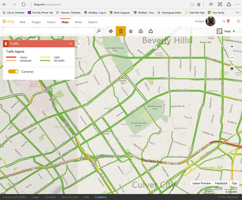 Bing Maps now lets you peer into 35,000 traffic cameras across 11 ...