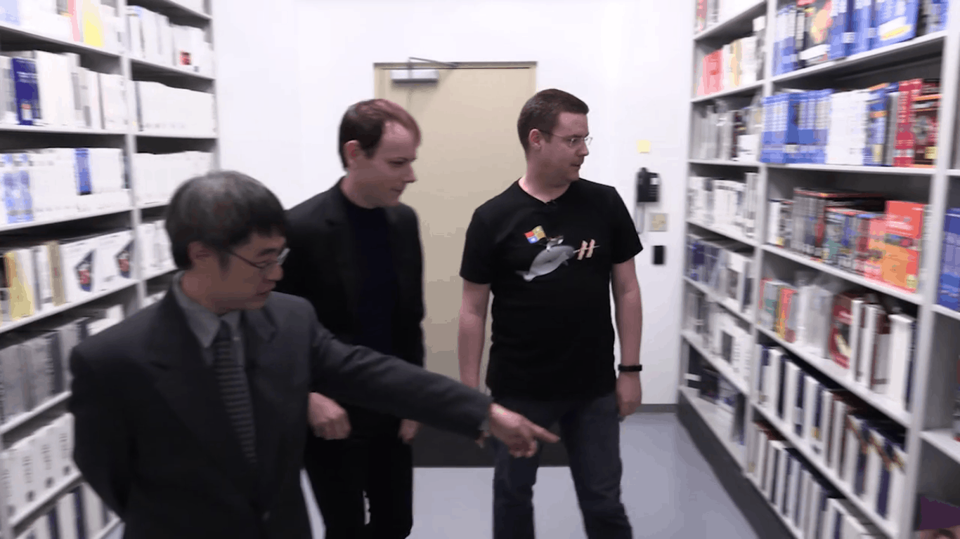 Tour The Microsoft Archives With Legendary Windows Developer Raymond Chen - Untitled raymond chen defrag tools