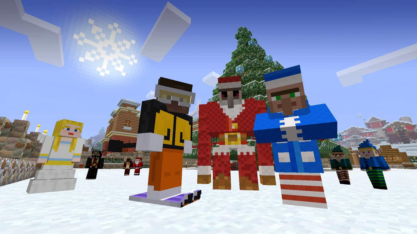 Celebrate Christmas With Minecraft On Xbox One Onmsft Com