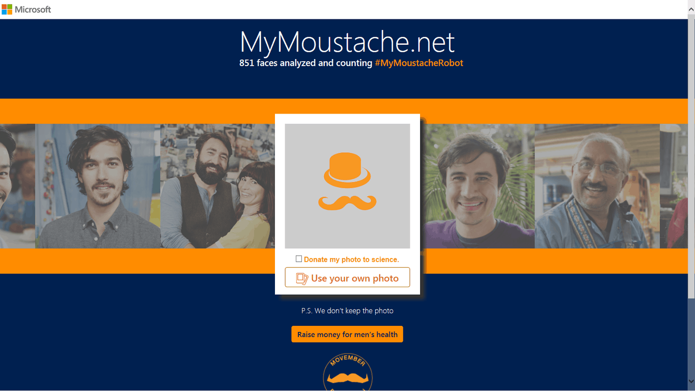 Rate your moustache for movember with microsoft garage's newest creation - onmsft. Com - november 9, 2015