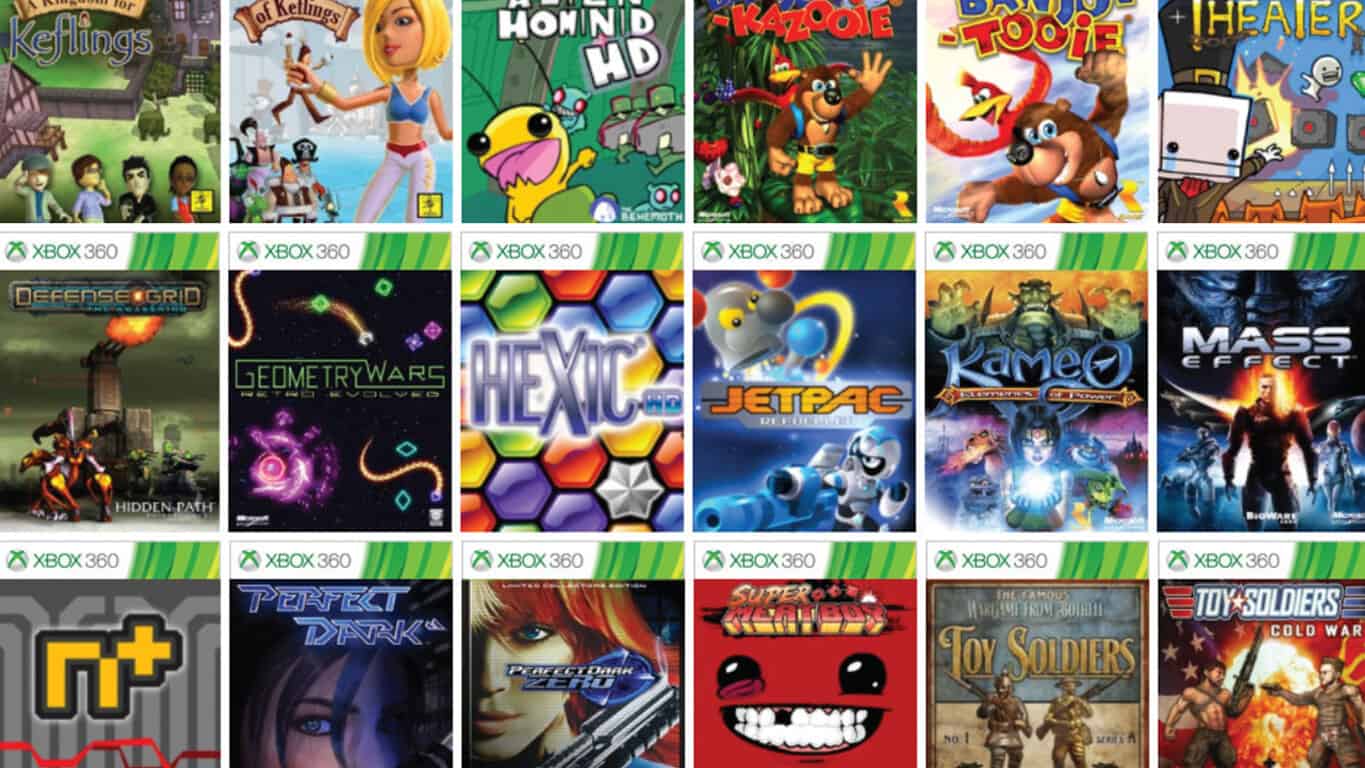 video games for xbox 360