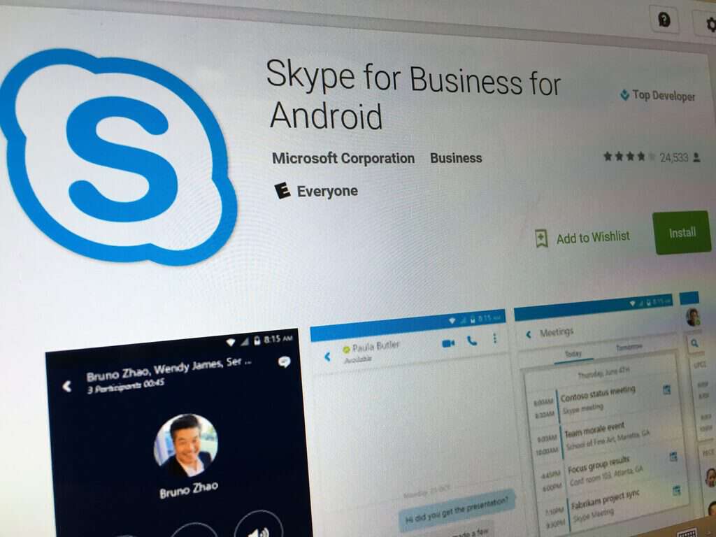 Microsoft releases public version of Skype for Business for Android - OnMSFT.com - December 16, 2015
