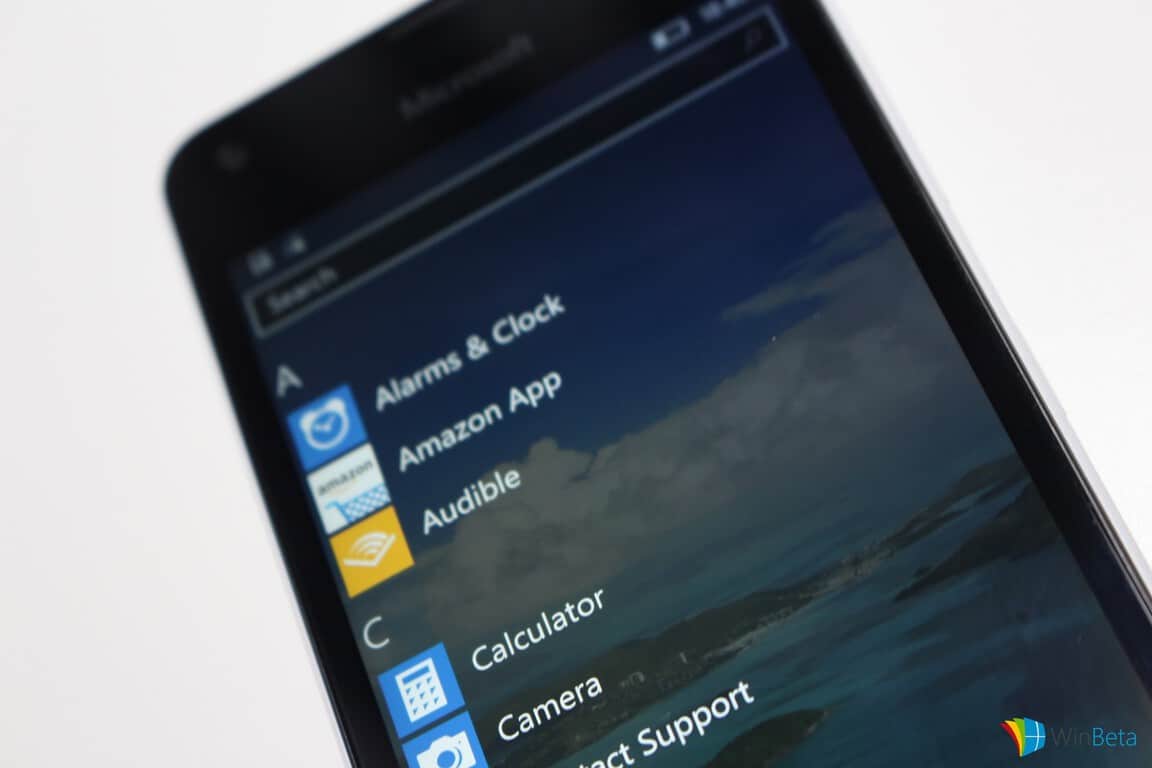 Lumia550-AppsList
