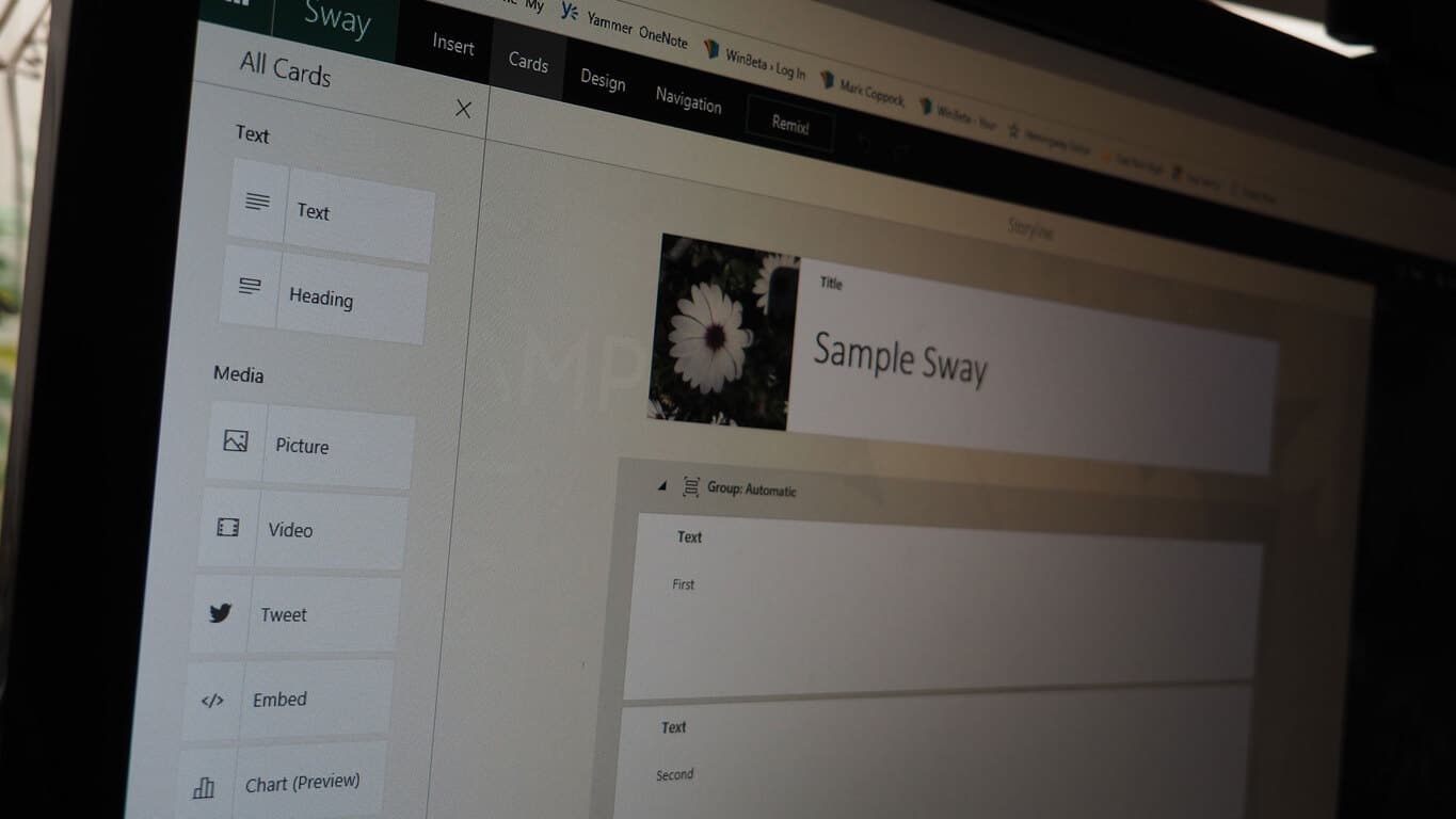 Microsoft has added new admin capabilities to sway - onmsft. Com - december 4, 2015