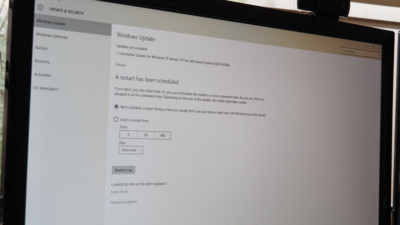 Microsoft Rolling Out Windows 10 Cumulative Update (Kb3124200), Brings Us To Build 10586.36 - Windows Update Featured Windows Update