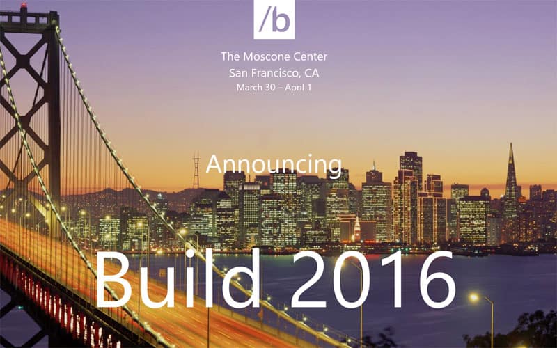 Build 2016