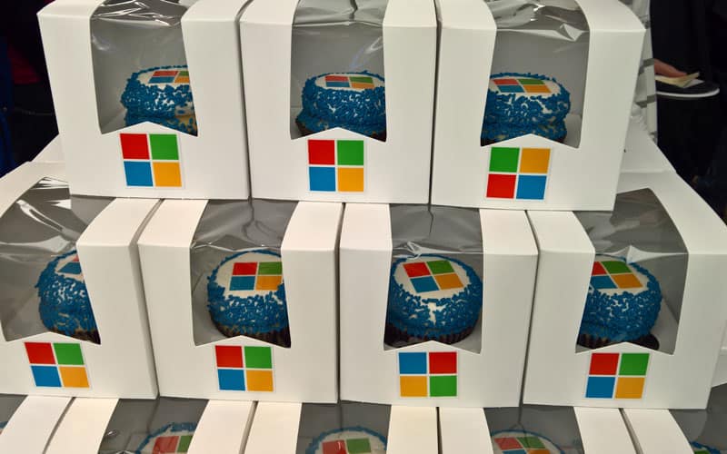 Windows cupcakes