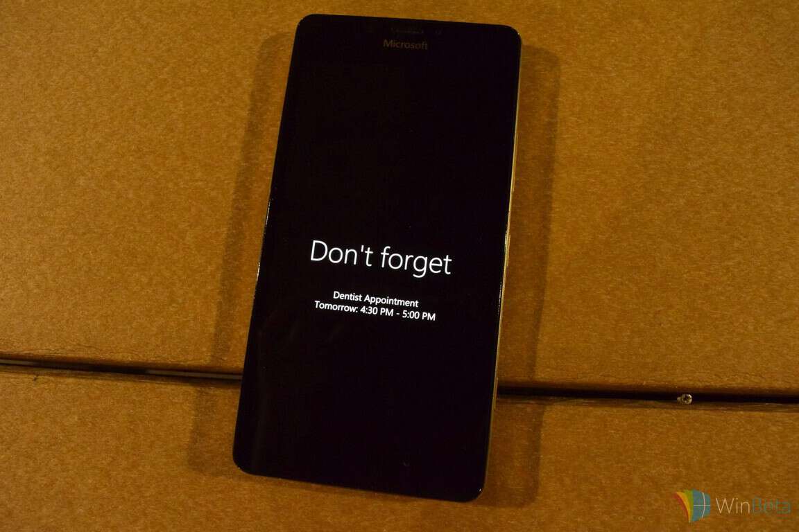 Dissecting Windows 10 Mobile: Calendar reminders when shutting off your phone - OnMSFT.com - January 23, 2016