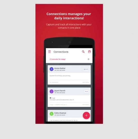 Microsoft Garage releases "Connections" contact manager, available on Android in India - OnMSFT.com - January 18, 2016