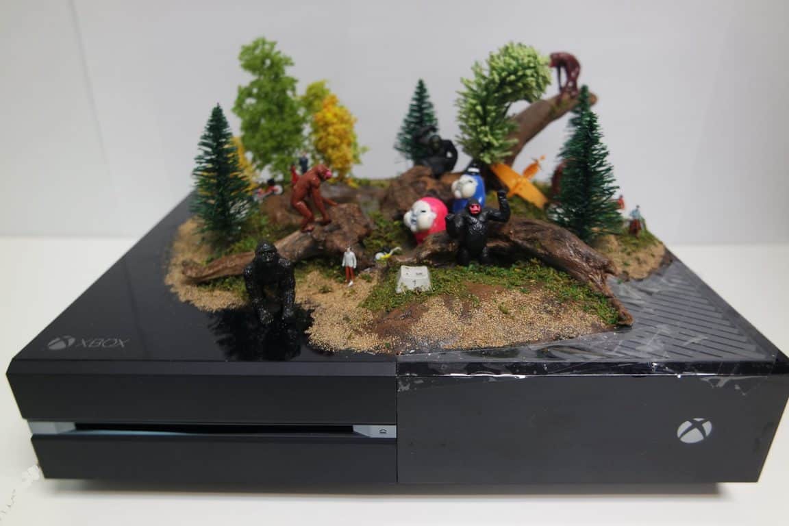 "Monkey Mountain" custom Xbox One console