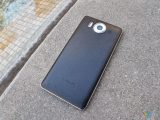 Review: mozo lumia 950 black leather back cover - onmsft. Com - january 13, 2016