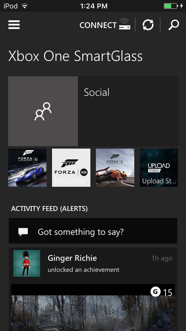 A look at the Xbox One SmartGlass App