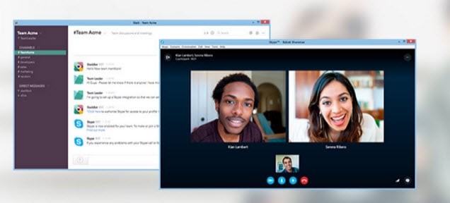 Slack Skype Integration Preview