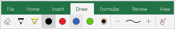 Office 2016 gets updated drawing and annotation features, optimized for touch 5 Excel Mobile for Windows 10 annotations.