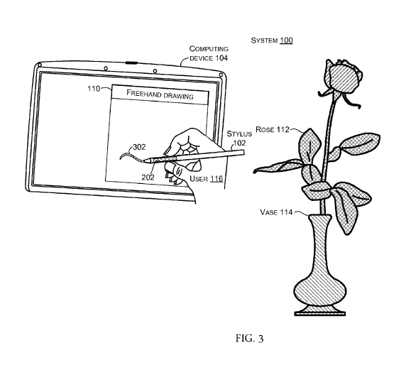 Surface Pen Patent Color Sensing Tip Drawing
