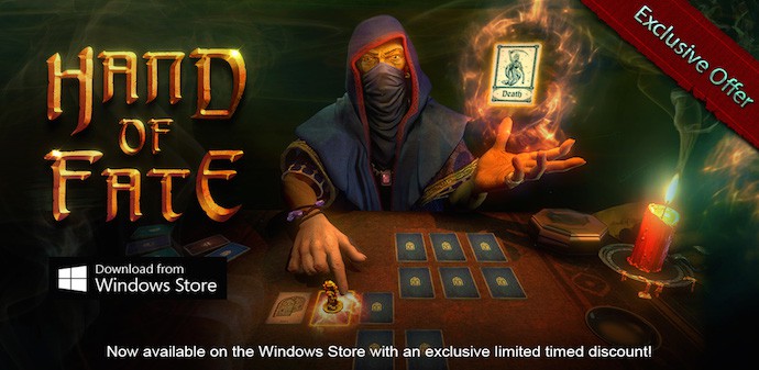 Hand of Fate appears on the Windows 10 Store - OnMSFT.com - February 4, 2016