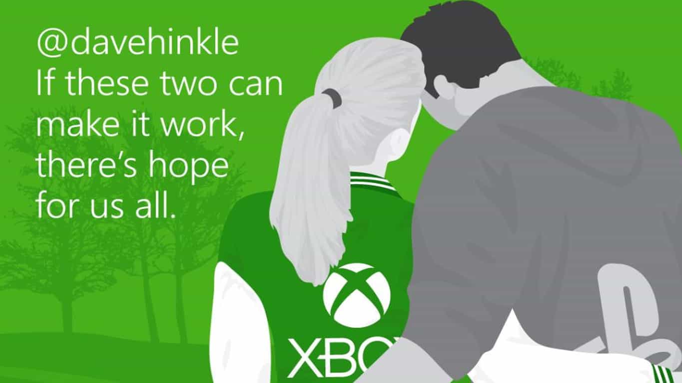 "love doesn't know boundaries" xbox one and ps4 couple