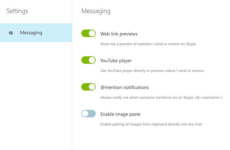 Microsoft Highlights Skype For Web Improvements - Skype For Web Mentions There is a new "@mention notifications" feature