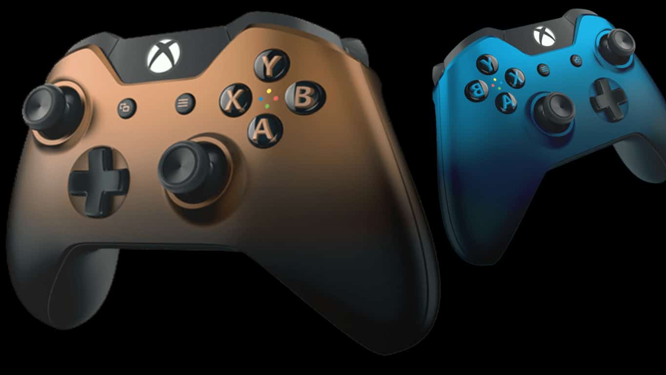 Copper shadow and dusk shadow xbox one controllers