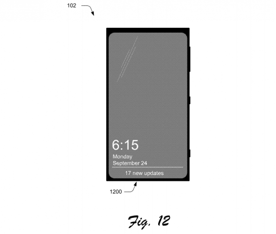 Microsoft wants to boost a phones Lock Screen functionality with new patent - OnMSFT.com - April 21, 2016
