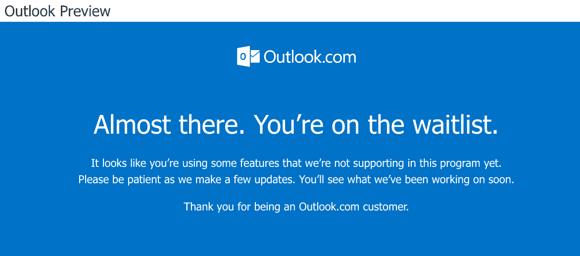 Integration to the new Outlook.com is "nearly complete" - are you on the new version? - OnMSFT.com - January 25, 2017