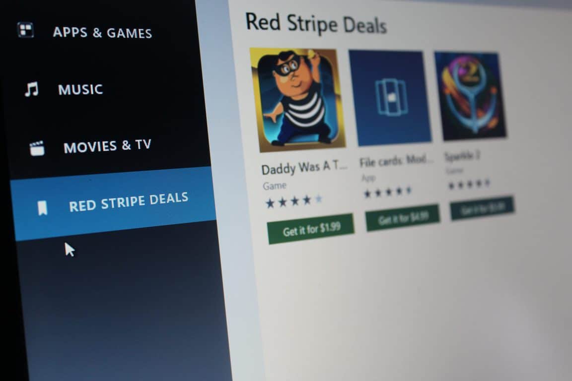 This week's Red Stripe Deals includes savings on File Cards and Sparkle 2 - OnMSFT.com - April 7, 2016