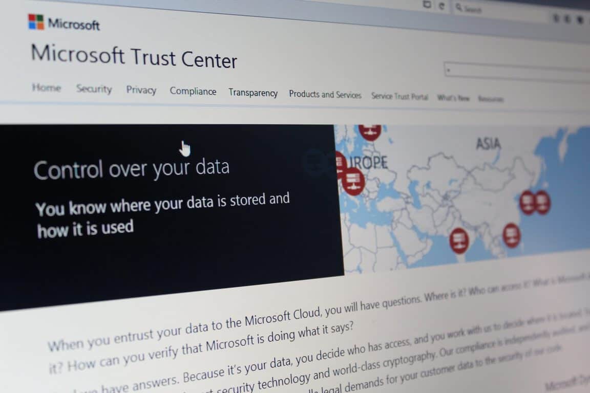 Microsoft Trust Center