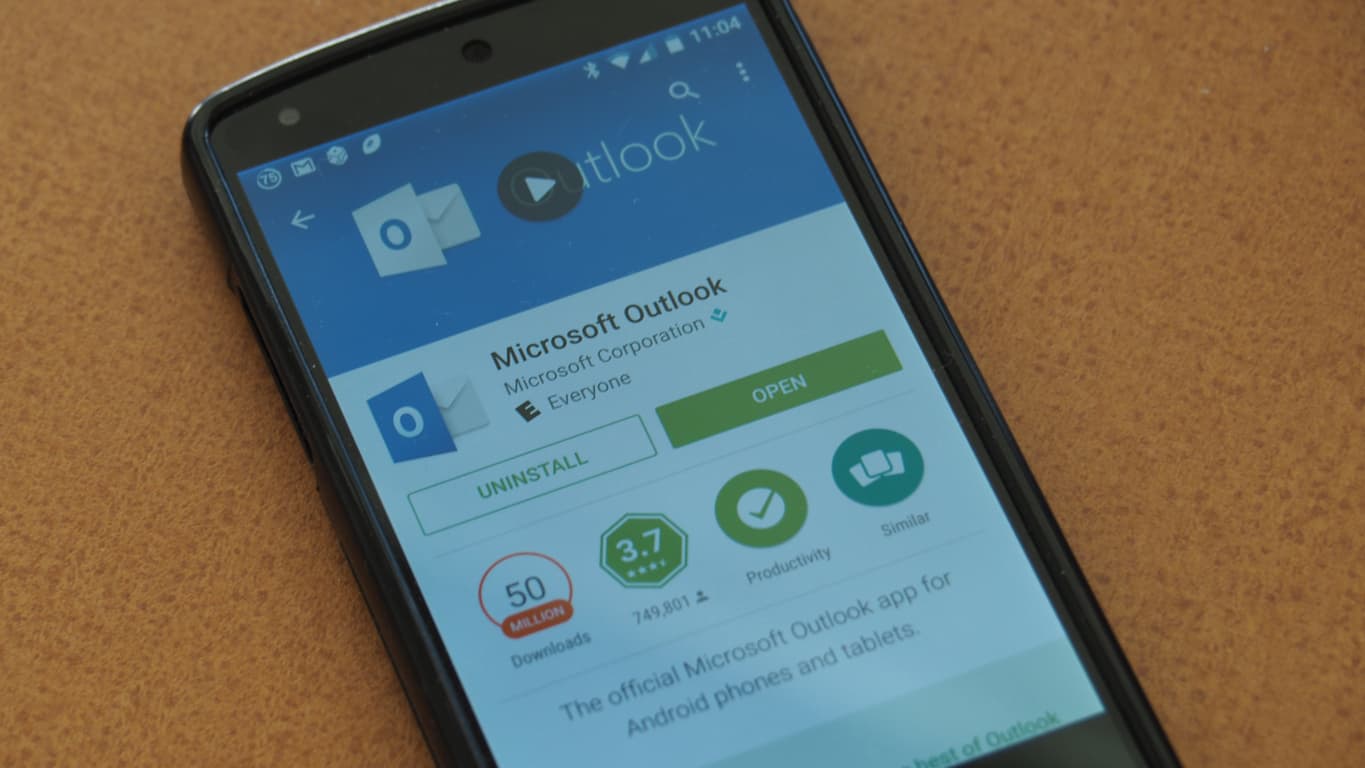 Outlook for Android Update Featured