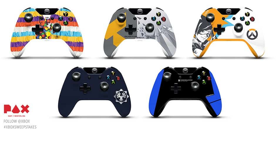 PAX East 2016 Xbox One Controllers