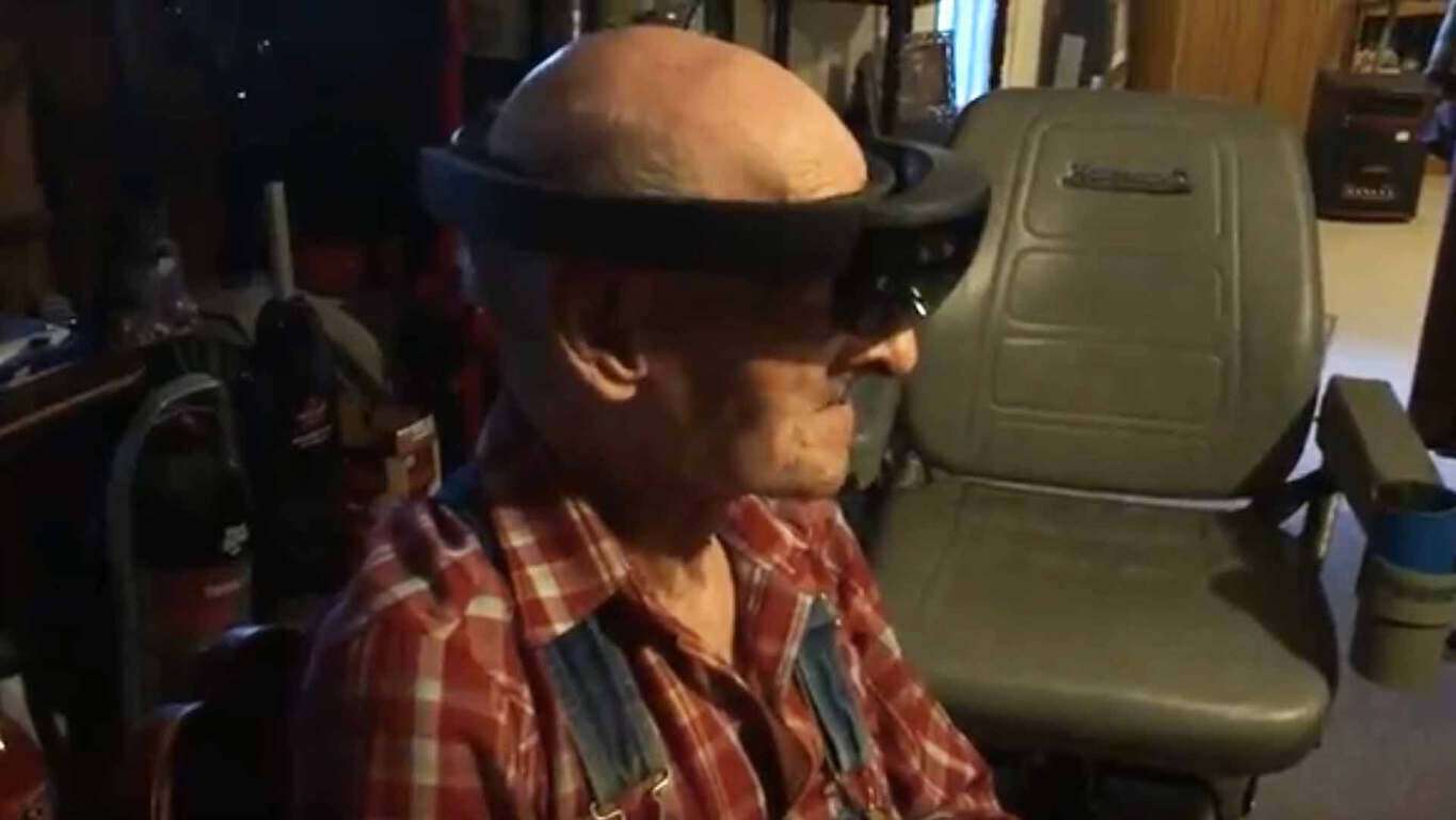 Watch as a HoloLens developer shares Machu Picchu with his 93 year old great-grandfather - OnMSFT.com - May 13, 2016