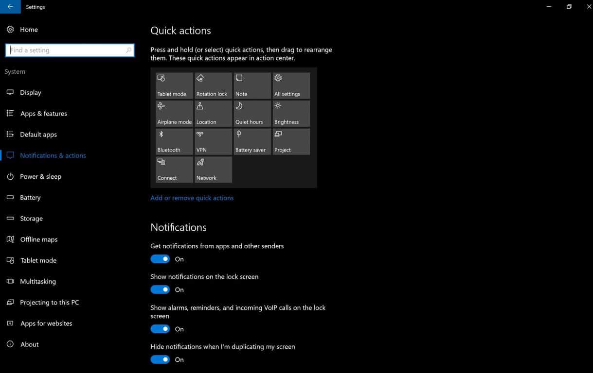How to make the best use of the Windows 10 Action Center 7 Windows 10 Action Center