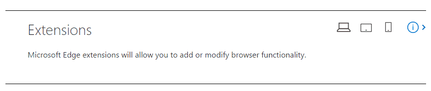 Edge extension roadmap