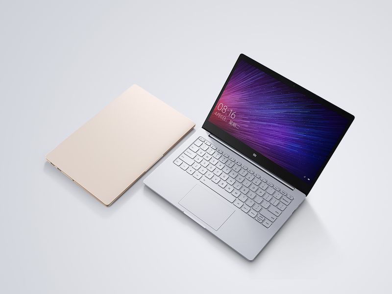 Xiaomi officially announces Mi Notebook Air, claims it's 13% thinner than Apple's MacBook Air 1 The Mi Notebook Air will come in gold or silver.