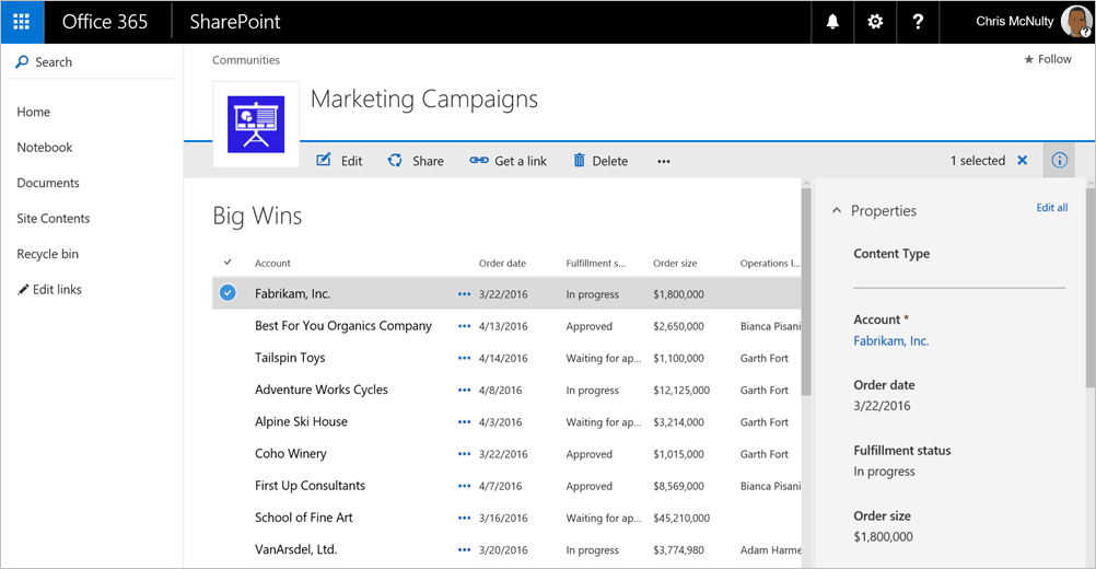 Sharepoint Rolls Out Lists, And Integration With Powerapps And Flow - Modern Sharepoint Lists Are Here 1 Modern Sharepoint lists.