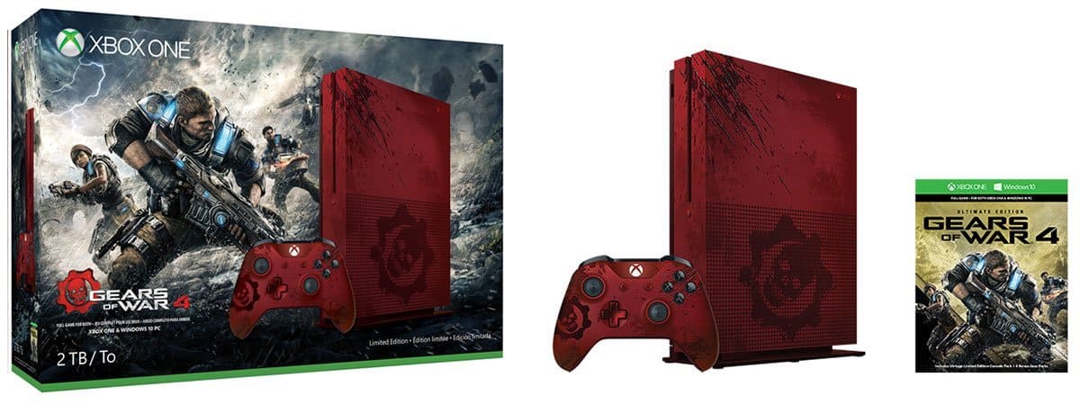 Here are the details on that Gears of War 4 Xbox One S bundle, straight from the console designers - OnMSFT.com - July 22, 2016