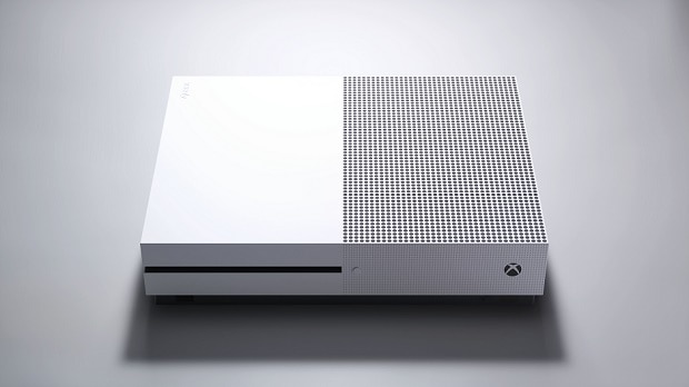 The new Xbox One S.