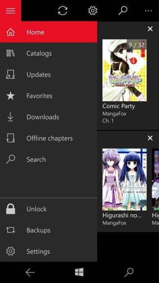 Manga Blaze receives long promised update to Windows 10 Universal Windows Platform - OnMSFT.com - August 12, 2016