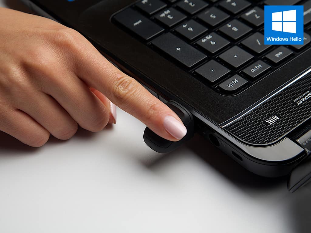 Log in to your pc with a new bio-key windows hello fingerprint reader, available now at microsoft stores - onmsft. Com - september 28, 2016