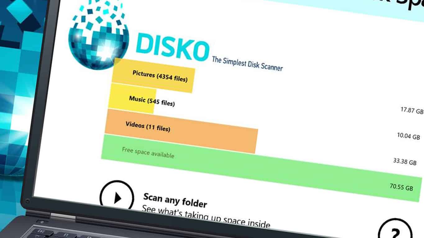 Disko Windows 10 App