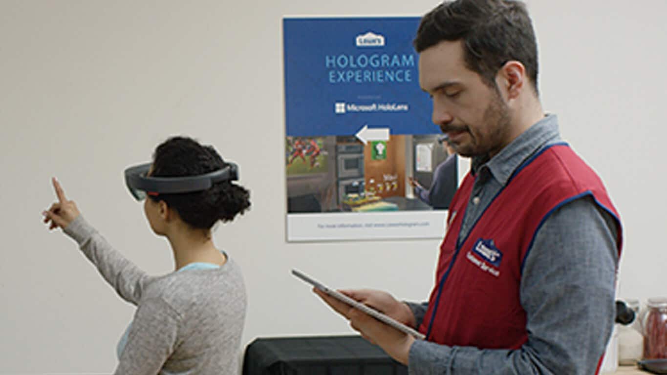 Pinterest and Cortana combined with HoloLens makes for a more impressive Lowe's retail experience - OnMSFT.com - September 27, 2016